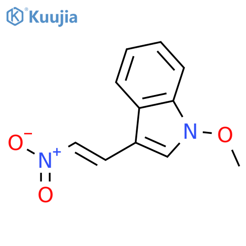 1-Methoxy-3-(2-nitroethenyl)-1H-indole structure