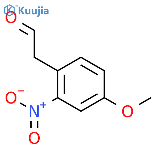 4-Methoxy-2-nitrophenyl acetaldehyde structure
