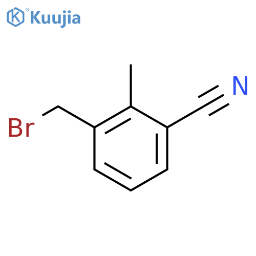 3-(Bromomethyl)-2-methylbenzonitrile structure