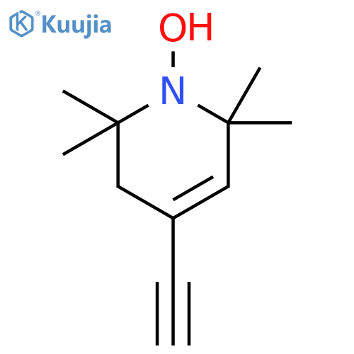 1(2H)-Pyridinyloxy, 4-ethynyl-3,6-dihydro-2,2,6,6-tetramethyl- structure