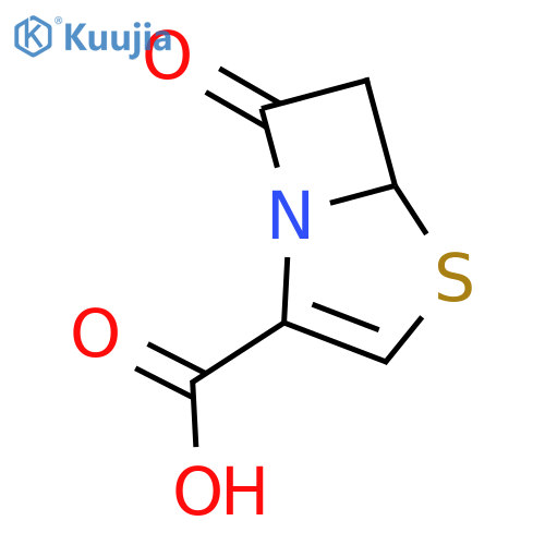 4-Thia-1-azabicyclo[3.2.0]hept-2-ene-2-carboxylic acid, 7-oxo-, (R)- structure
