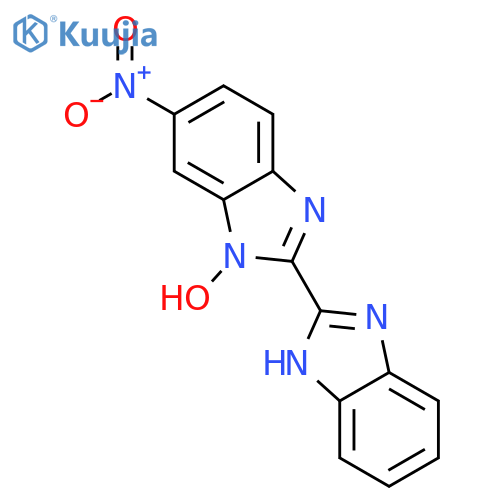 2,2'-BI-1H-BENZIMIDAZOLE, 1-HYDROXY-6-NITRO- structure