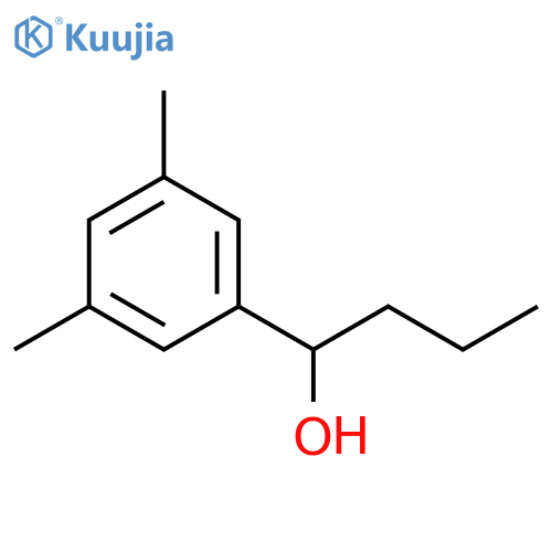 1-(3,5-dimethylphenyl)butan-1-ol structure
