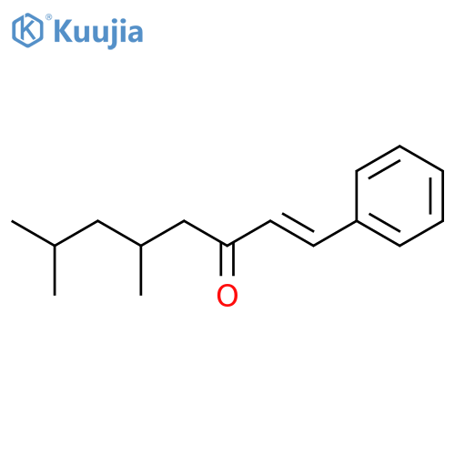 1-OCTEN-3-ONE, 5,7-DIMETHYL-1-PHENYL-, (1E)- structure
