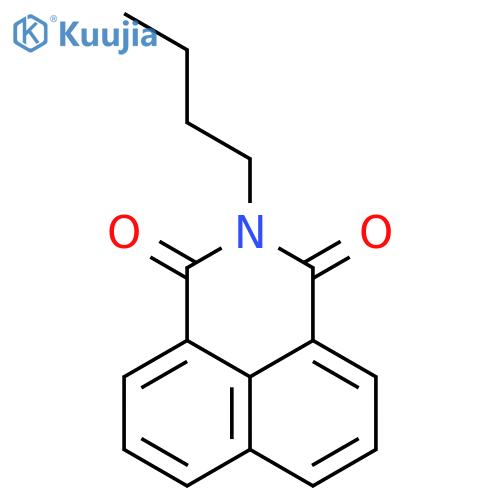 1H-Benz[de]isoquinoline-1,3(2H)-dione,2-butyl- structure