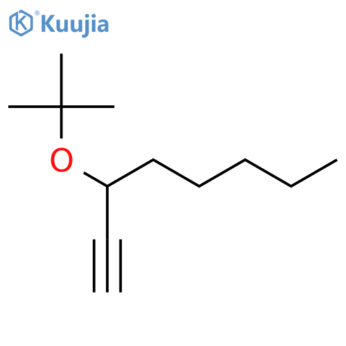 1-Octyne, 3-(1,1-dimethylethoxy)- structure