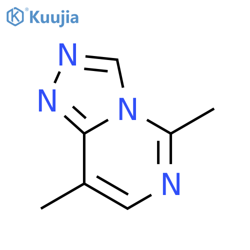1,2,4-Triazolo[4,3-c]pyrimidine,5,8-dimethyl- structure