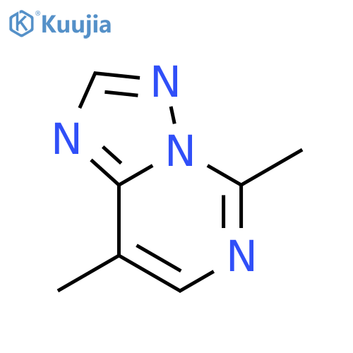 [1,2,4]Triazolo[1,5-c]pyrimidine,5,8-dimethyl- structure