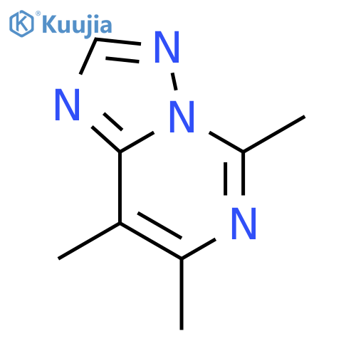 [1,2,4]Triazolo[1,5-c]pyrimidine,5,7,8-trimethyl- structure
