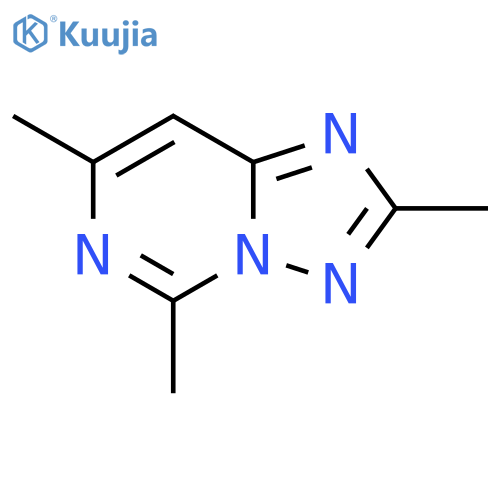 2,5,7-trimethyl-[1,2,4]triazolo[1,5-c]pyrimidine structure