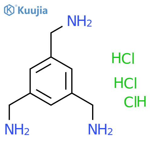 1,3,5-Tris(aminomethyl)benzene trihydrochloride structure