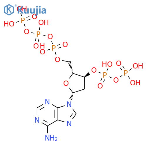 Deoxyadenosine-5'-tri-3'-diphosphate structure