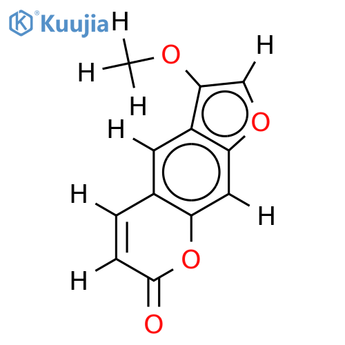 4'-Methoxypsoralen structure