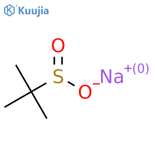 sodium 2-methylpropane-2-sulfinate structure