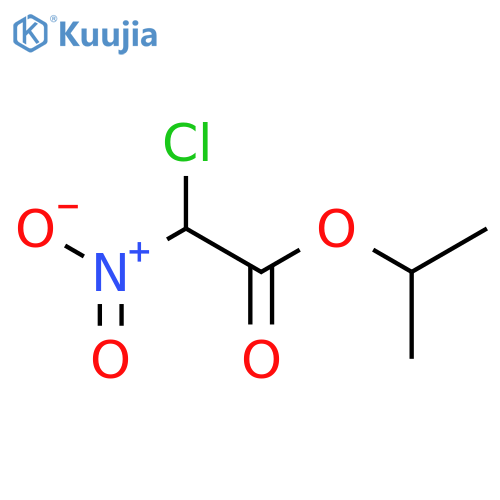 propan-2-yl chloro(nitro)acetate structure