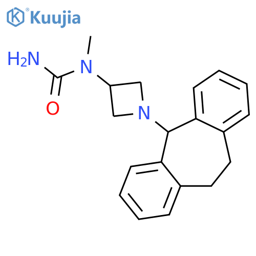 Urea,N-[1-(10,11-dihydro-5H-dibenzo[a,d]cyclohepten-5-yl)-3-azetidinyl]-N-methyl- structure