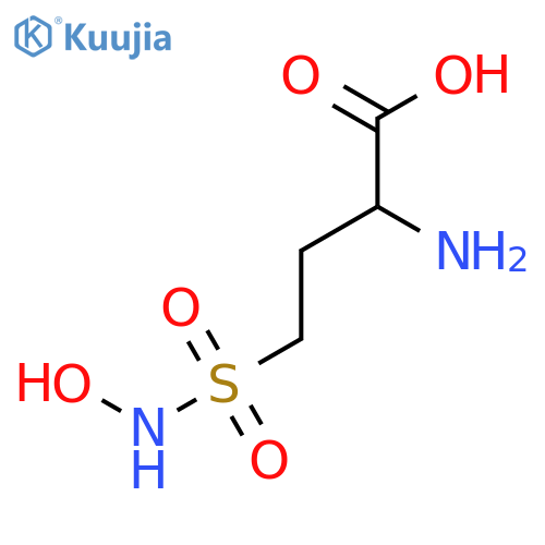 2-Amino-4-(hydroxysulfamoyl)butanoic acid structure