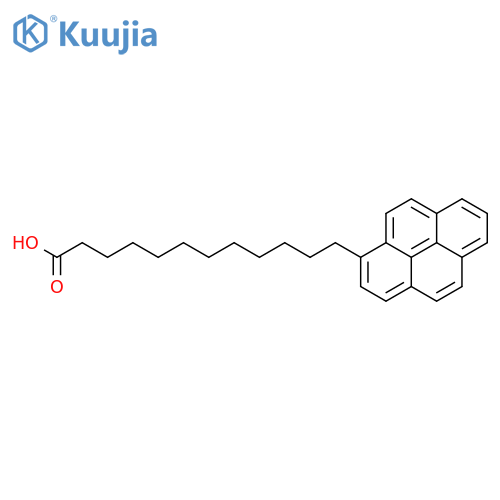 1-Pyrenedodecanoic acid structure