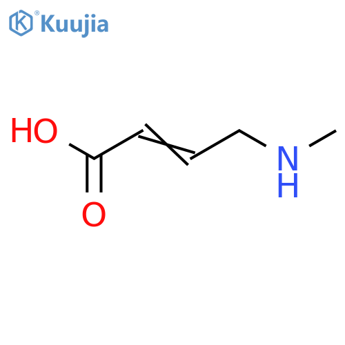 4-(Methylamino)but-2-enoic acid structure