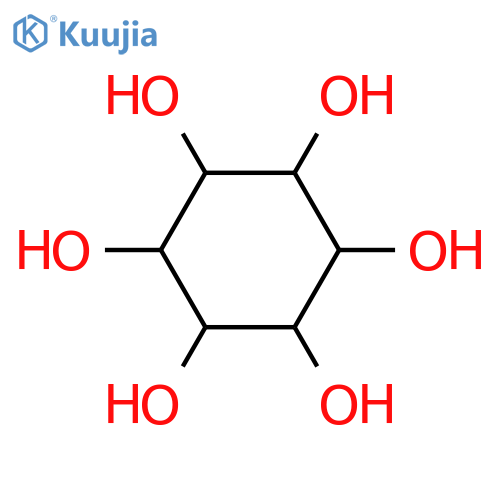Cyclohexane-1,2,3,4,5,6-hexaol structure