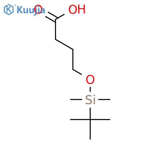 4-(tert-butyldimethylsilyl)oxybutanoic Acid structure