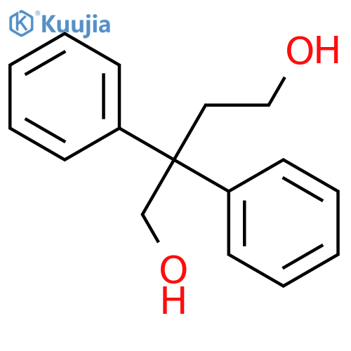 1,4-Butanediol, 2,2-diphenyl- structure