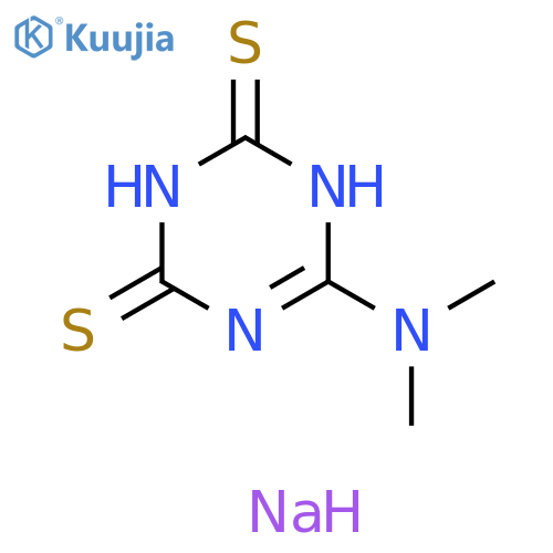 1,3,5-Triazine-2,4(1H,3H)-dithione, 6-(dimethylamino)-, sodium salt (1:1) structure