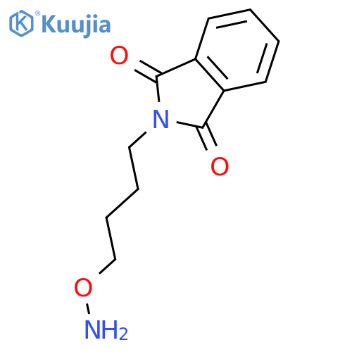 1H-ISOINDOLE-1,3(2H)-DIONE, 2-[4-(AMINOOXY)BUTYL]- structure