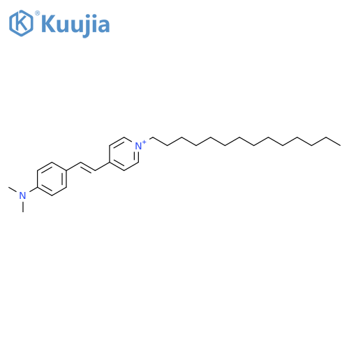 PYRIDINIUM, 4-[2-[4-(DIMETHYLAMINO)PHENYL]ETHENYL]-1-TETRADECYL- structure