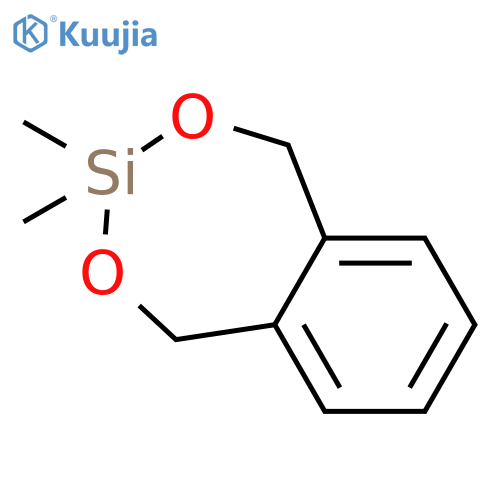 2,4,3-BENZODIOXASILEPIN, 1,5-DIHYDRO-3,3-DIMETHYL- structure