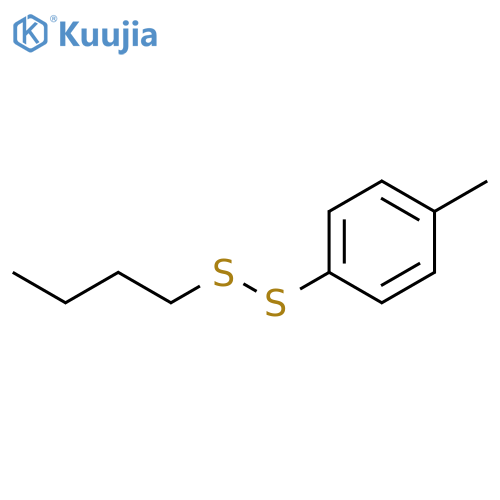 DISULFIDE, BUTYL 4-METHYLPHENYL structure