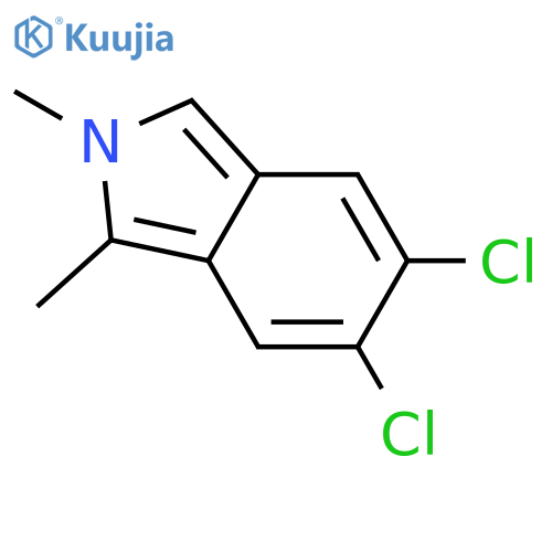 5,6-dichloro-1,2-dimethyl-2H-Isoindole structure