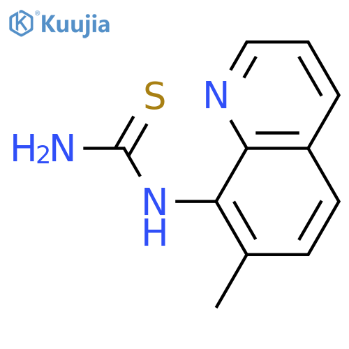 N-(7-METHYL-8-QUINOLINYL)THIOUREA structure