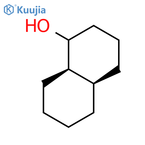 1-Naphthalenol, decahydro-, (4aR,8aR)- (9CI) structure