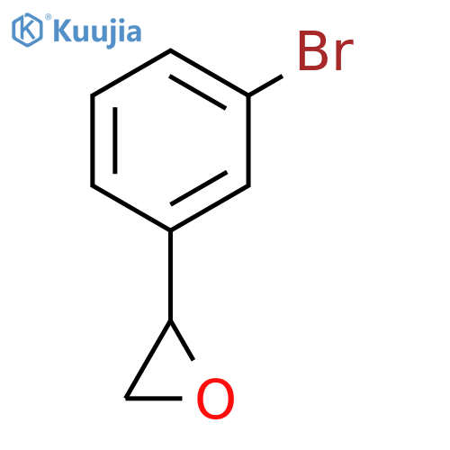 (2r)-2-(3-bromophenyl)oxirane structure