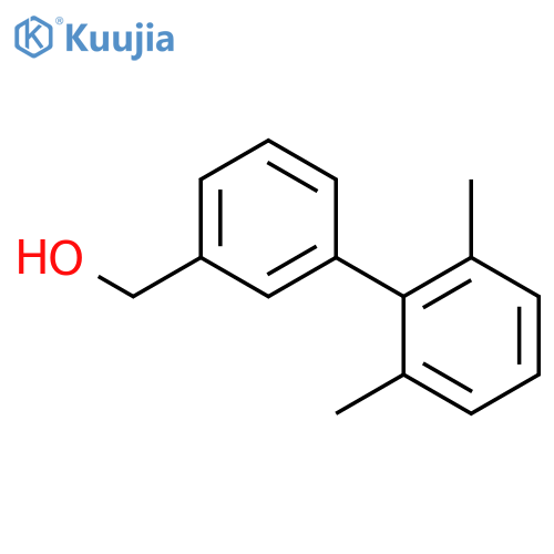 3-(2,6-Dimethylphenyl)benzyl alcohol structure