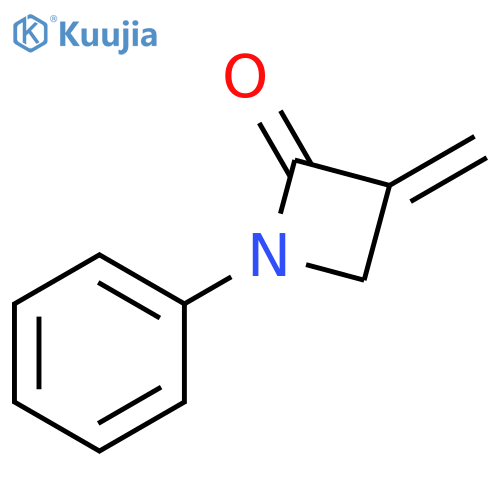3-methylidene-1-phenylazetidin-2-one structure