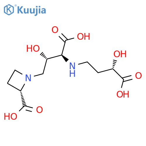 1-Azetidinebutanoicacid, 2-carboxy-a-[[(3S)-3-carboxy-3-hydroxypropyl]amino]-b-hydroxy-, (aS,bS,2S)- structure
