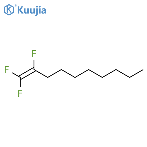 1,1,2-trifluorodec-1-ene structure