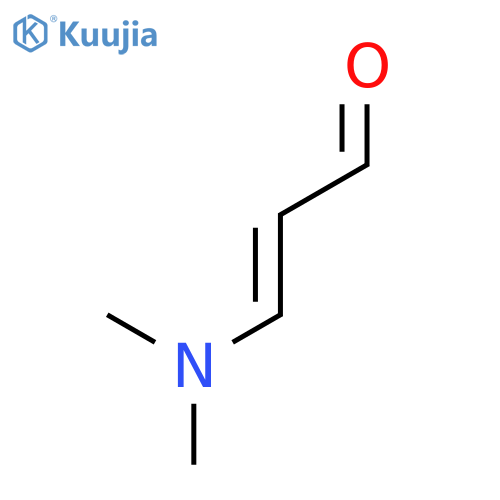 (2E)-3-(dimethylamino)prop-2-enal structure