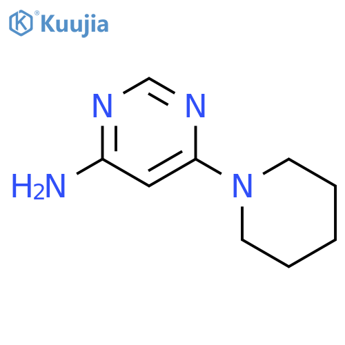 6-piperidin-1-ylpyrimidin-4-amine structure