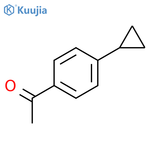 1-(4-cyclopropylphenyl)ethan-1-one structure