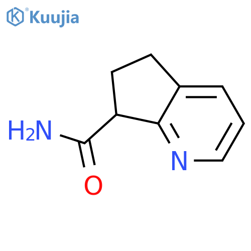 6,7-dihydro-5H-Cyclopenta[b]pyridine-7-carboxamide structure