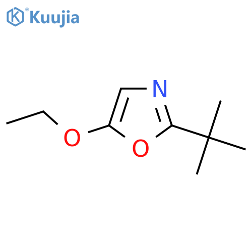 2-(tert-Butyl)-5-ethoxyoxazole structure