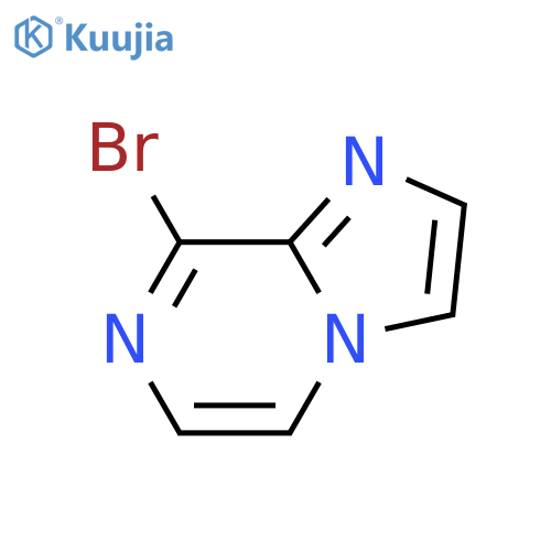 8-Bromoimidazo[1,2-a]pyrazine structure
