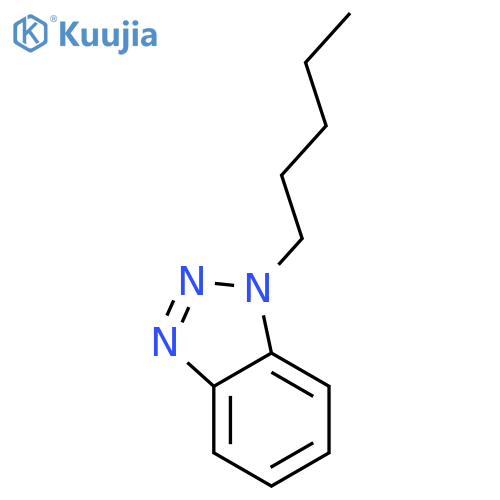 1H-Benzotriazole, 1-pentyl- structure