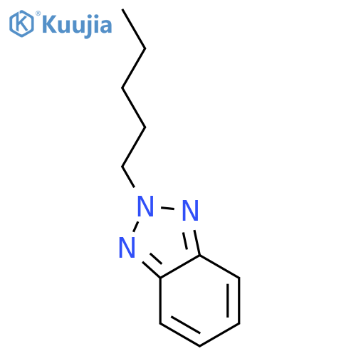 2H-BENZOTRIAZOLE, 2-PENTYL- structure