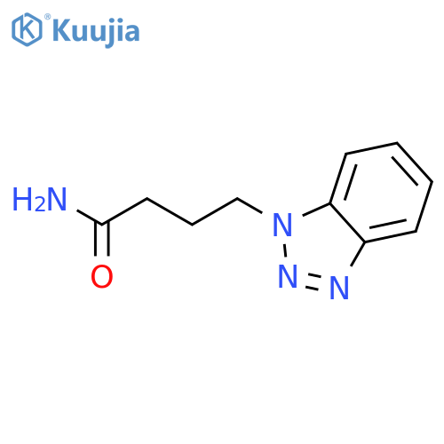 1H-Benzotriazole-1-butanamide structure