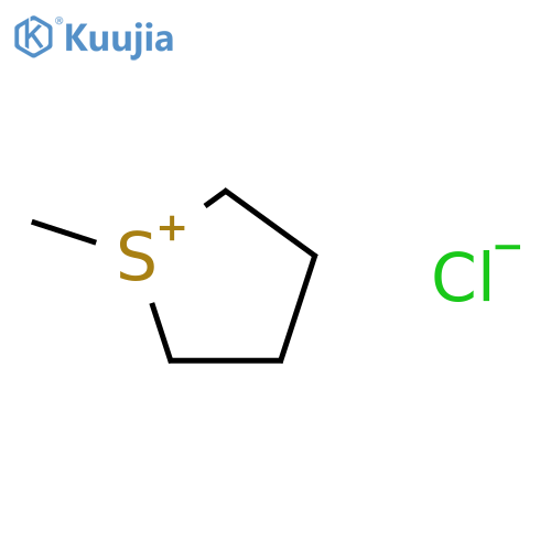 Thiophenium, tetrahydro-1-methyl-, chloride structure