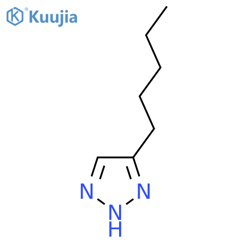 5-Pentyl-1H-1,2,3-triazole structure